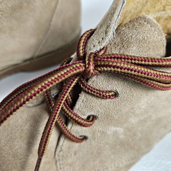 Nunn Bush Suede Leather Mens Chukka Boots Woodbury Ankle Tan 84445-269 Size 10 - Picture 8 of 16